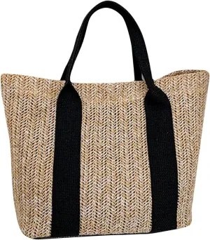 Personalized Tote Bags for Women Beach Bag Reusable Shopping Bag Woven Bags Shoulder Bag Large Capacity Backpack