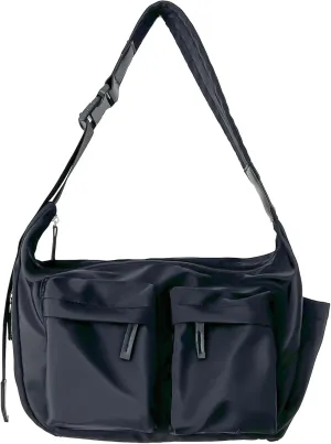 Phaoullzon Messenger Bag Crossbody Purse for Women Men Crescent Nylon Bags