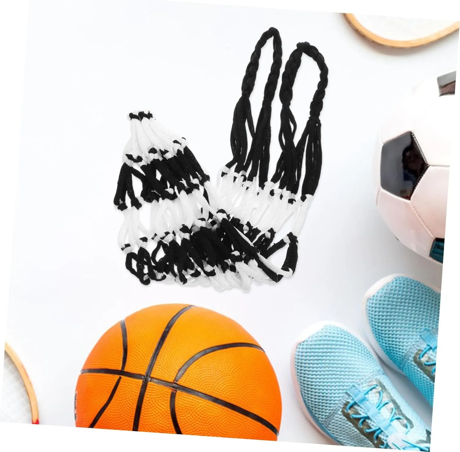 Portable Ball Net Bag Tote Bag Organizer Basket Ball Mesh Bag Outdoor Basketball Soccer Ball Bag Mesh