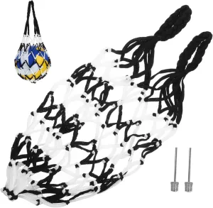 Portable Ball Net Bag Tote Bag Organizer Basket Ball Mesh Bag Outdoor Basketball Soccer Ball Bag Mesh