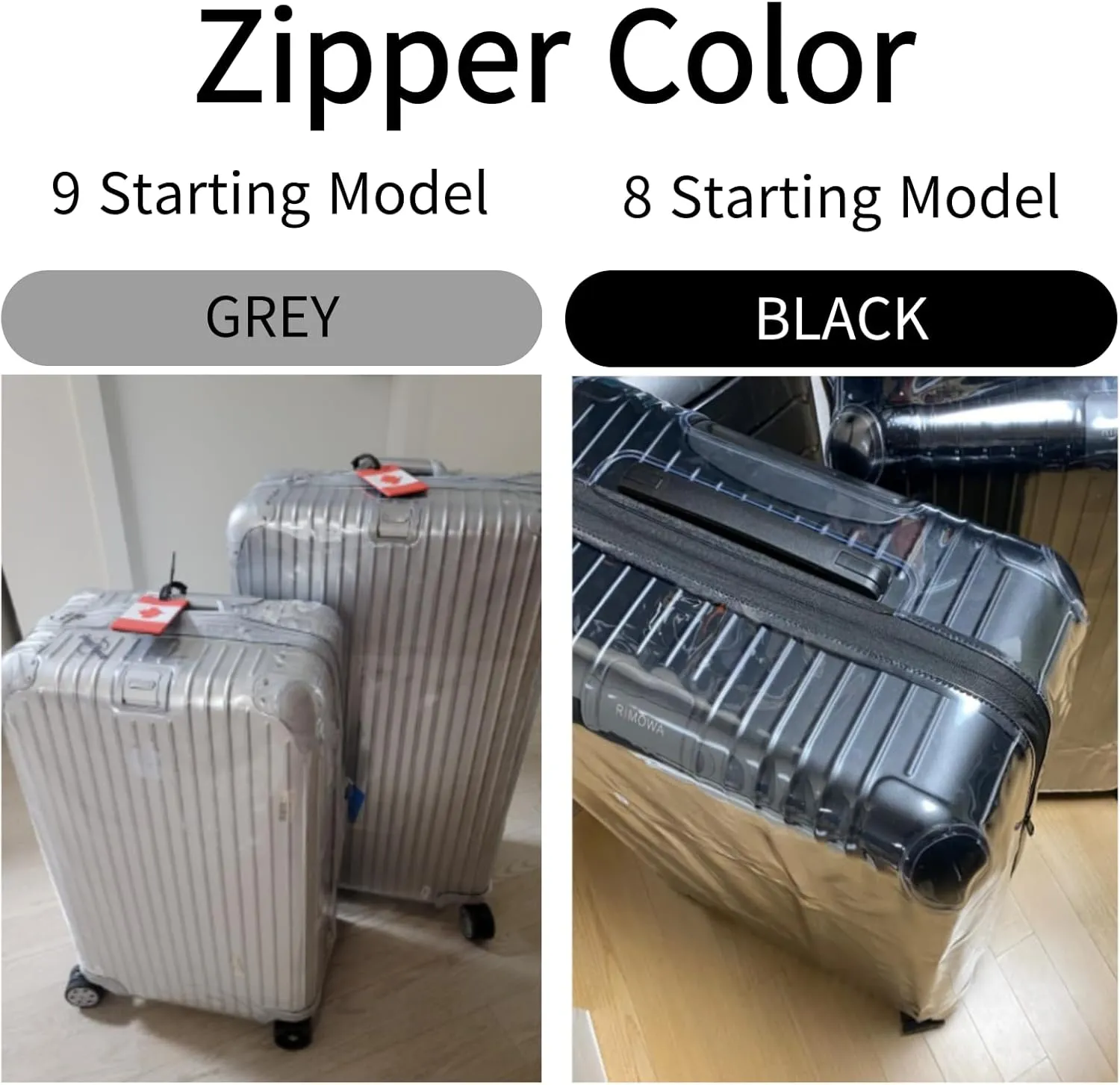 RIMOWA Compatible Clear Luggage Cover Roungecover for Original Check-In L (ORIGINAL/TOPAS 925(923/924), 73