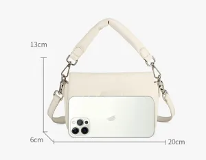 Shoulder Bag for Women Soft PU Leather Crossbody Bag Quilted Tote Hobo Bag Trendy Purse Cute Handbag