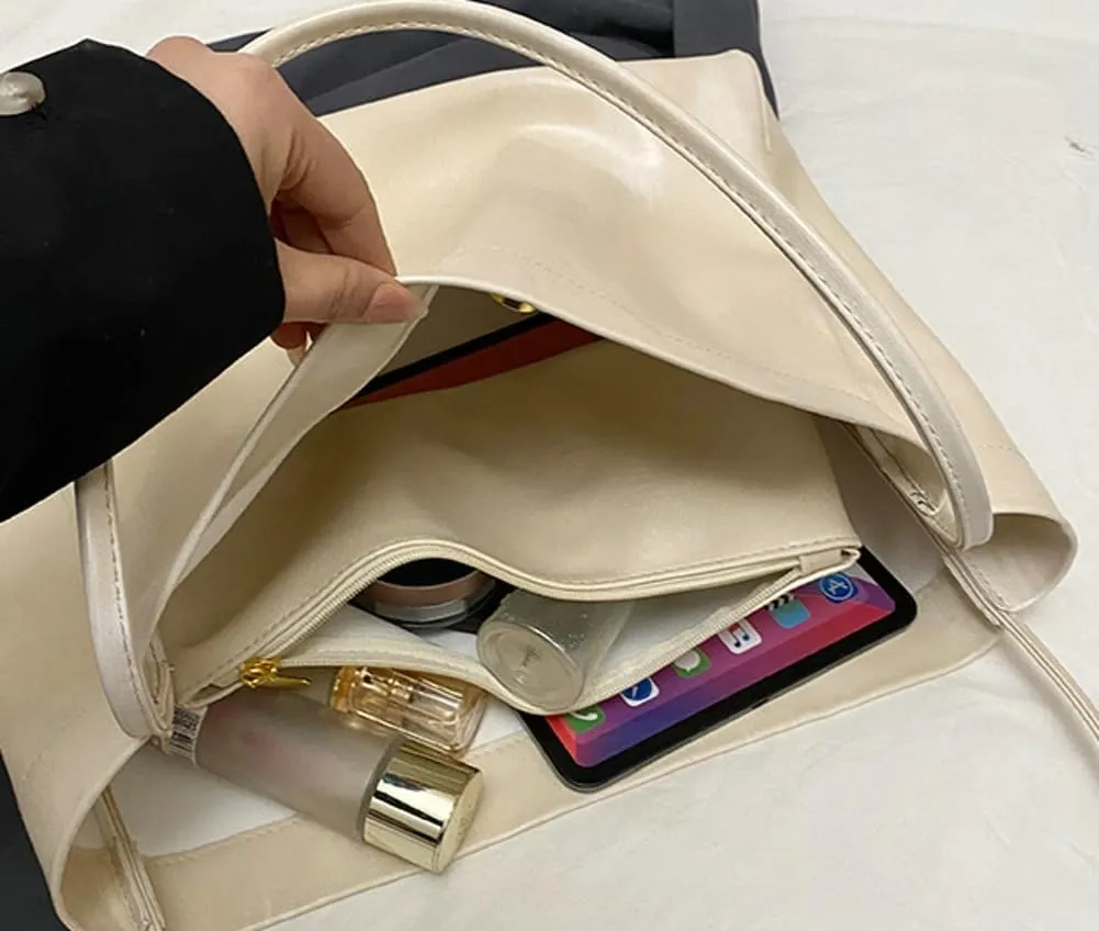 Slouchy Crescent Hobo Bags Women Trendy Satchels Crossbody Purse Shoulder Bag Cute Top-handle Travel Tote Handbag 2025