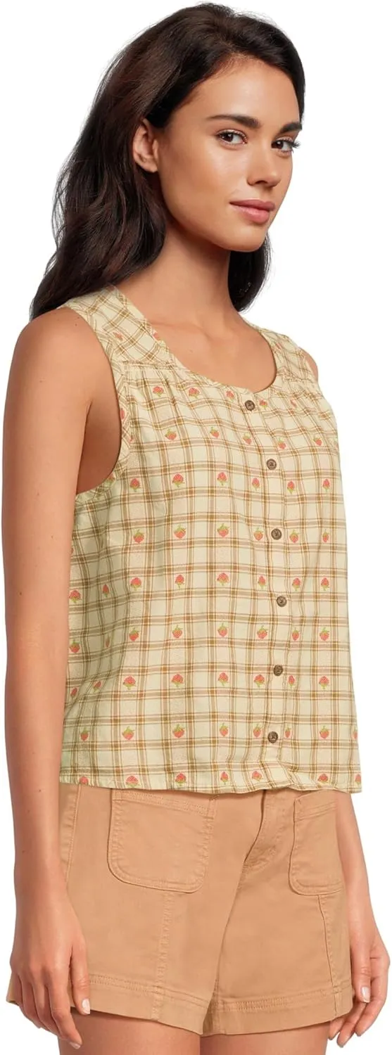 Toad&Co Women's Manzana Button Front Tank
