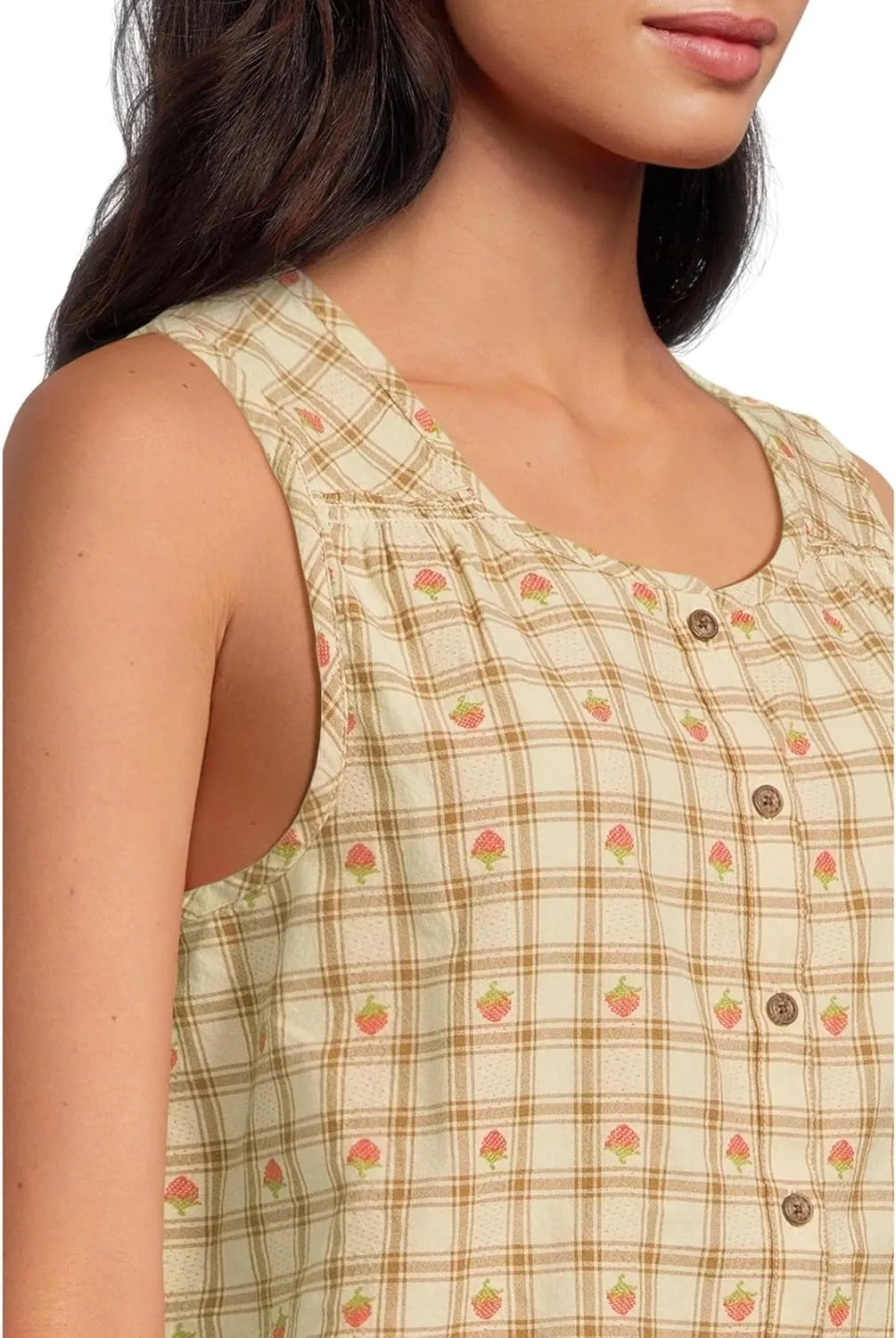 Toad&Co Women's Manzana Button Front Tank