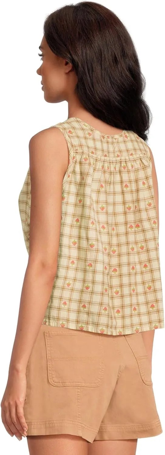 Toad&Co Women's Manzana Button Front Tank