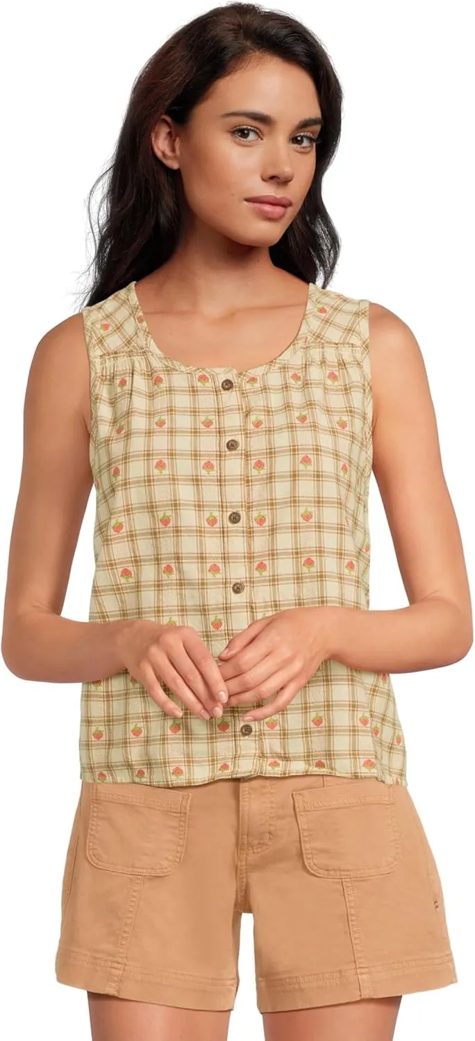 Toad&Co Women's Manzana Button Front Tank