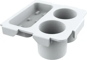 Top Cup Holder Tray Accessory for Bogg Bag X-Large - Fit for Stanley Cup - EVA Material is Water-Resistant - Women Phone Holder for Bogg Bag - Divider and Organizer - Patent Pending (Light Gray)