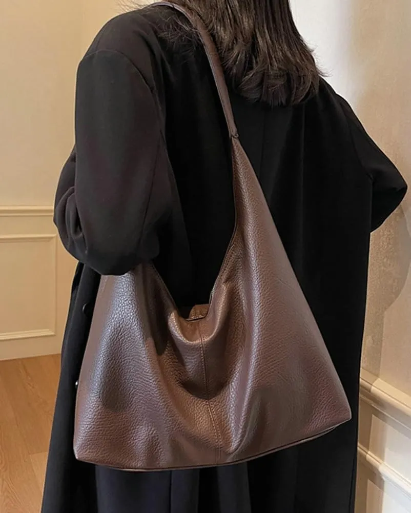 Trendy Womens Large Tote Bag Crossbody Bags For Women Shoulder Bag Casual Vegan Leather Work Satchel Purse Travel Handbag