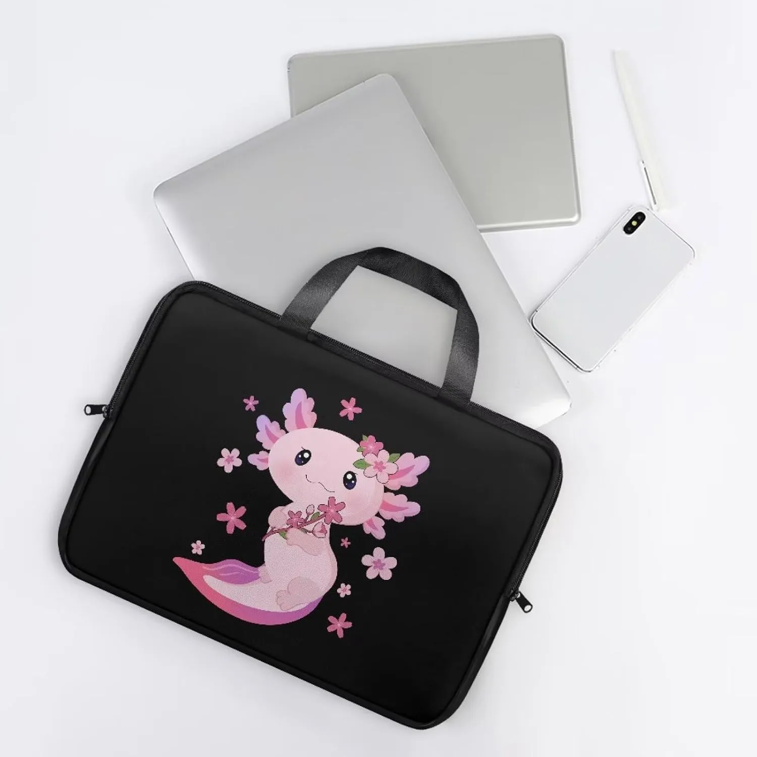 Uasibuni 15.6In Laptop Tote Bag for Travel,13" Computer Bag,14" 15" 17" 17.3" Laptop Messenger Bags
