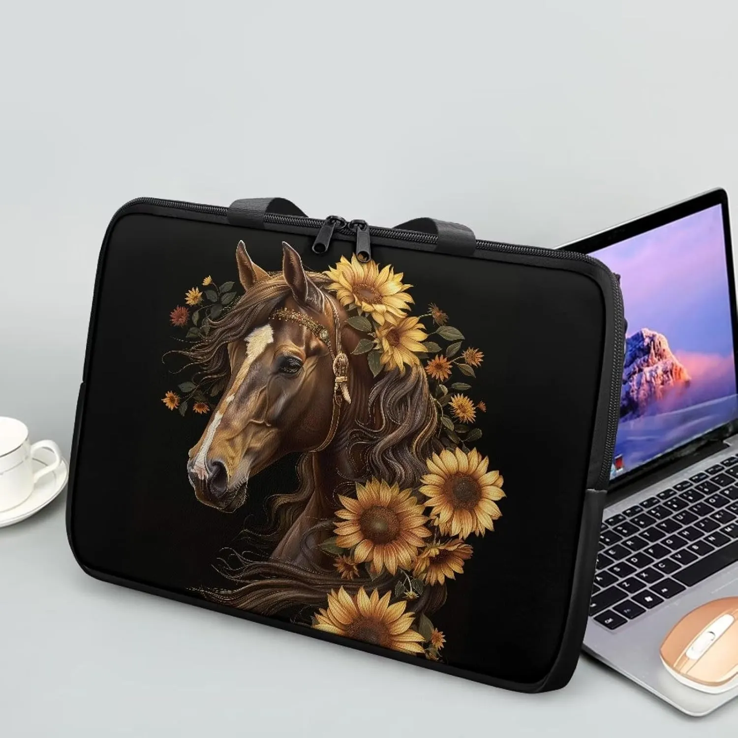 Uasibuni 15.6In Laptop Tote Bag for Travel,13" Computer Bag,14" 15" 17" 17.3" Laptop Messenger Bags
