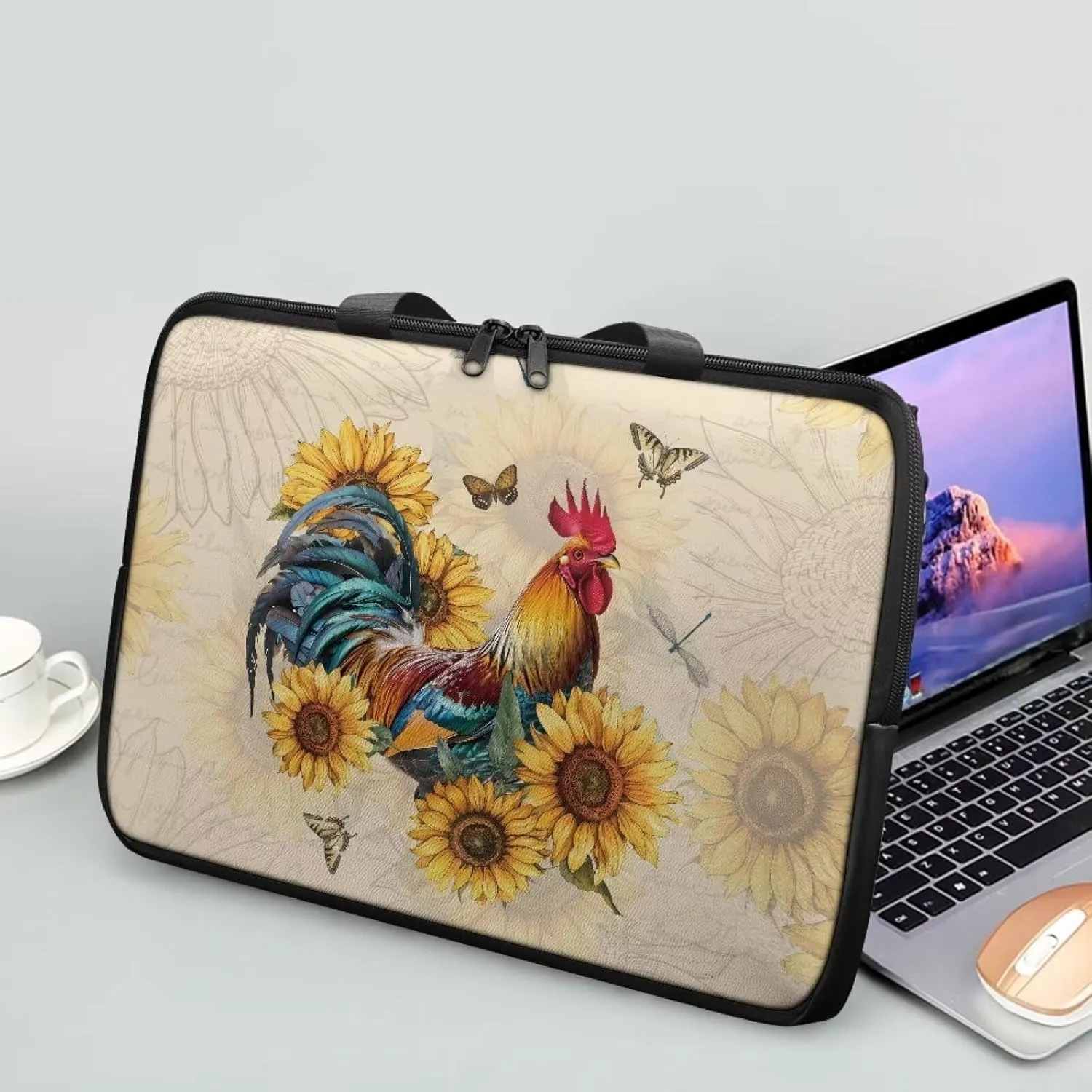 Uasibuni 15.6In Laptop Tote Bag for Travel,13" Computer Bag,14" 15" 17" 17.3" Laptop Messenger Bags