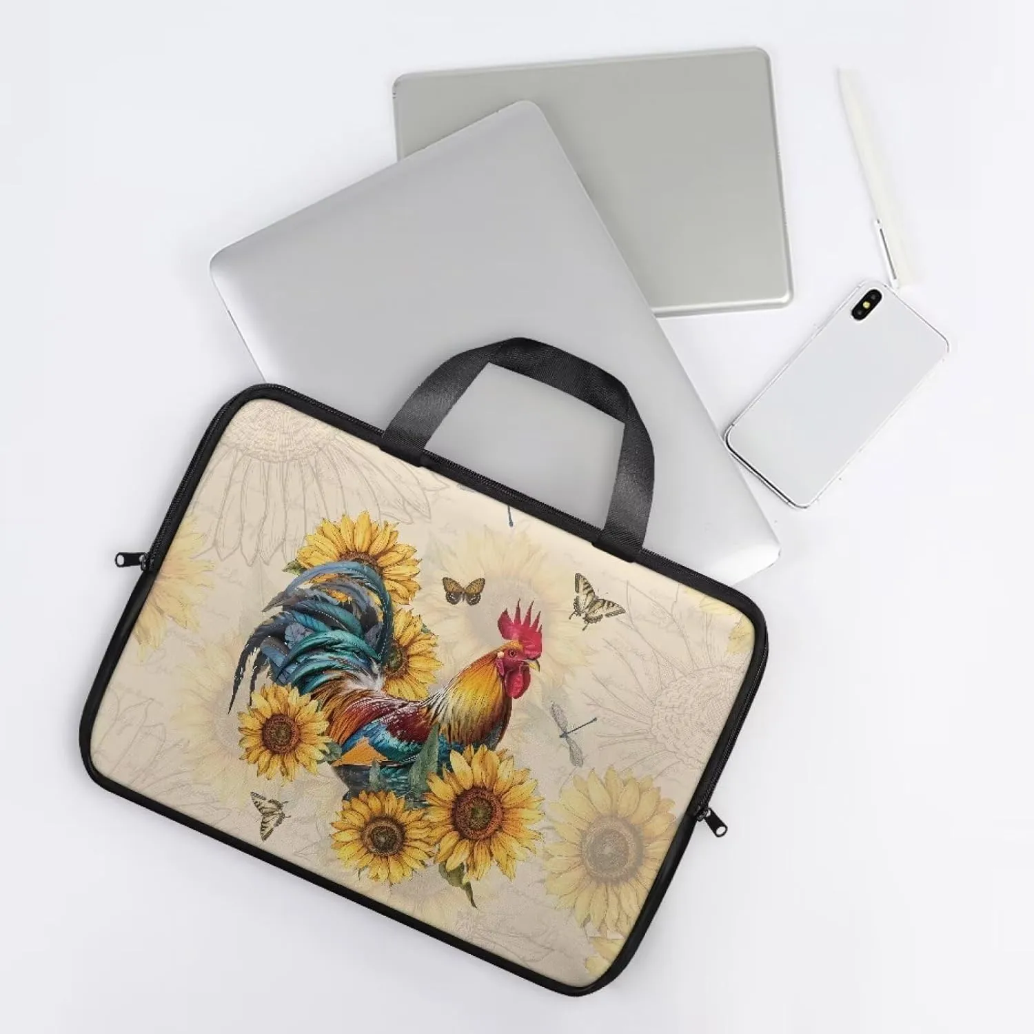 Uasibuni 15.6In Laptop Tote Bag for Travel,13" Computer Bag,14" 15" 17" 17.3" Laptop Messenger Bags