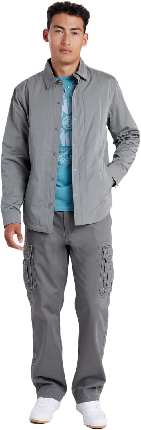 UNIONBAY Men's Survivor Iv Relaxed Fit Cargo Pant-Reg and Big and Tall Sizes
