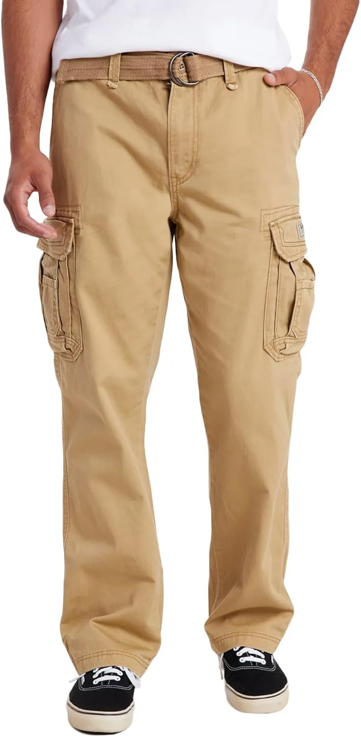 UNIONBAY Men's Survivor Iv Relaxed Fit Cargo Pant-Reg and Big and Tall Sizes