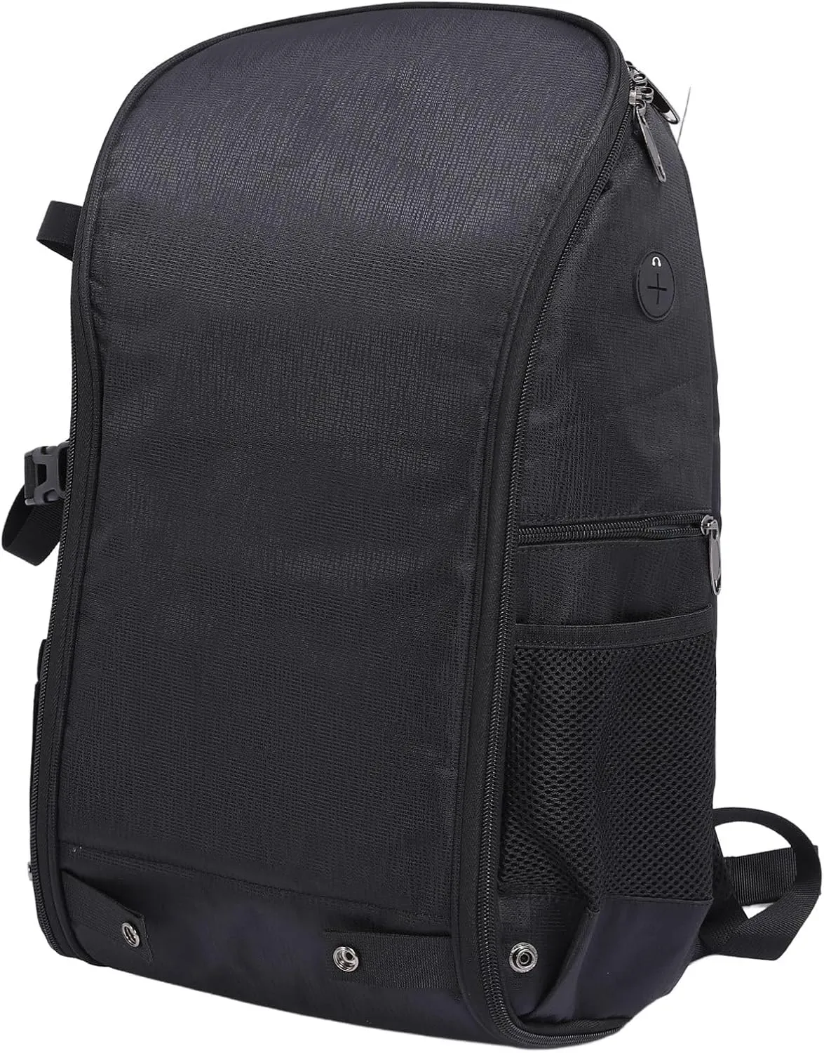 VBESTLIFE Camera Backpack, DSLR SLR Mirrorless Photography Camera Bag with 15.6 inch Laptop Compartment Compatible with Digital SLR Cameras, Phones, Filters, Data Cables, etc. (Black)