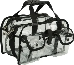 Ver Beauty Carry All Makeup Bag, Cosmetic Organizer, Makeup Caddy, Travel Organizer, Clear Tote Bag, See Through