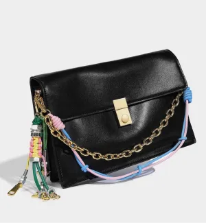 Vintage Shoulder Bag for Women, Trendy Coquette Small Satchel Underarm Purse Fashion Chain Purse Leather Handbag