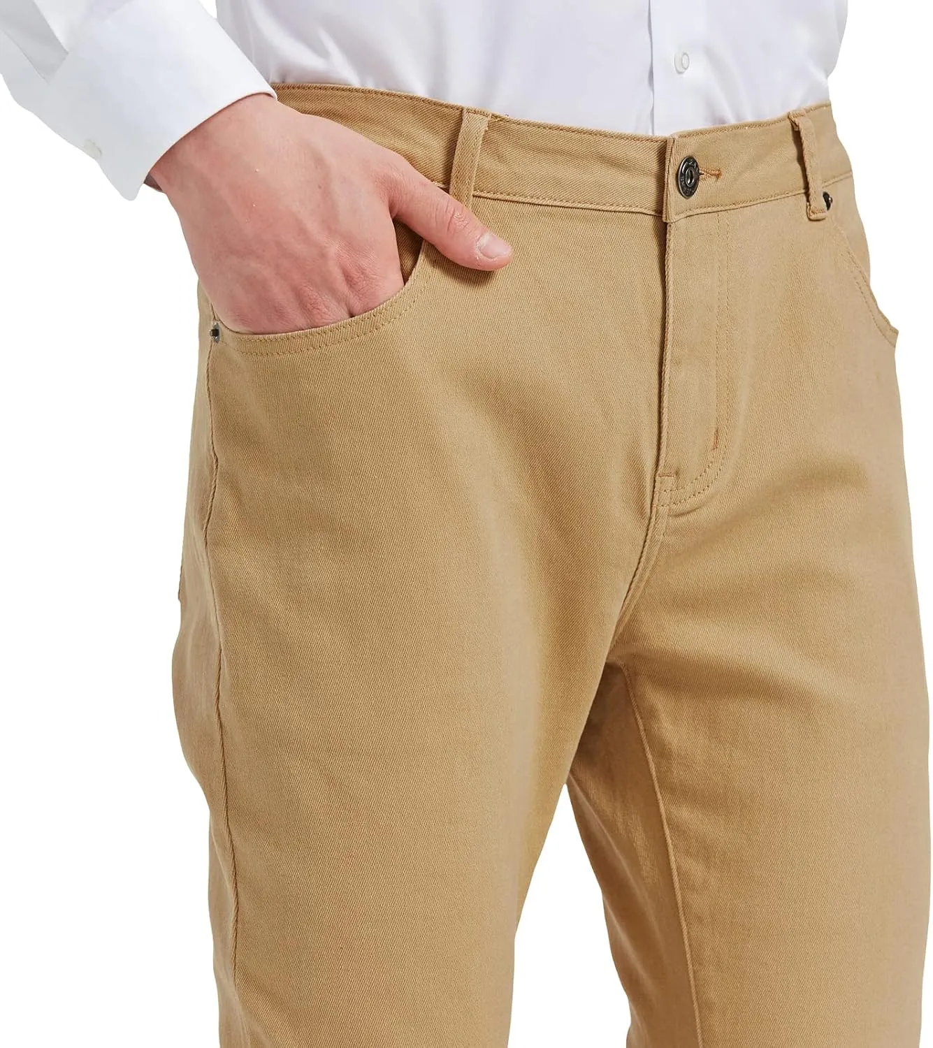 Wbestwind Men's Relaxed Stretch Vintage 60s 70s Bell Bottom Fit Comfort Flared Retro Leg Denim Jeans
