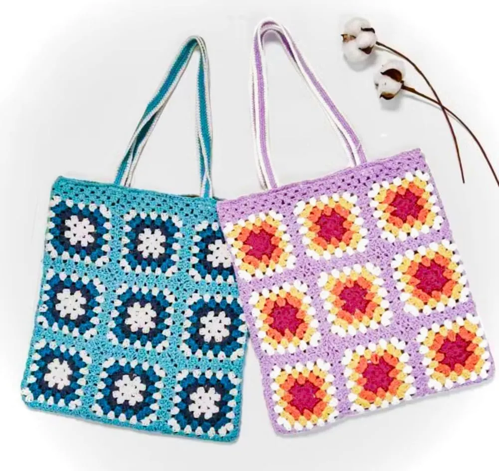 Womens Floral Tote Bag Woven Hobo Bags Beach Handbag Trendy Crochet Shoulder Purse Top Handle Handbag Travel Work