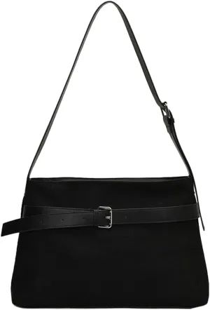 Womens Suede Bucket Bag Suede Crossbody Bag Large Slouchy Satchel Handbag Shoulder Bag Ladies Clutch Purse for Travel Work