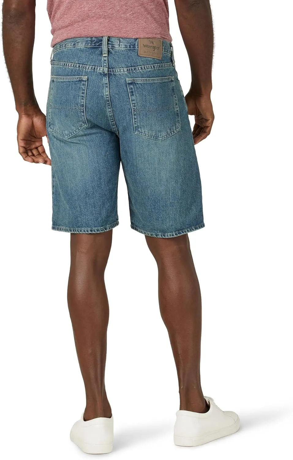 Wrangler Authentics Men's Classic Relaxed Fit Five Pocket Jean Short