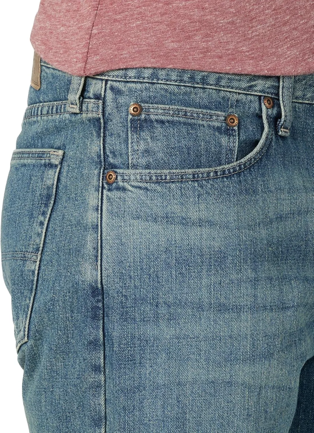 Wrangler Authentics Men's Classic Relaxed Fit Five Pocket Jean Short